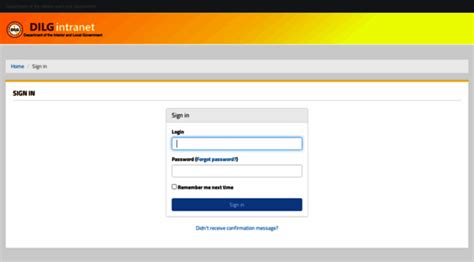 dilg intranet.gov.ph|Sign in.